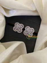 Four Petal American Diamond Stud -G6625